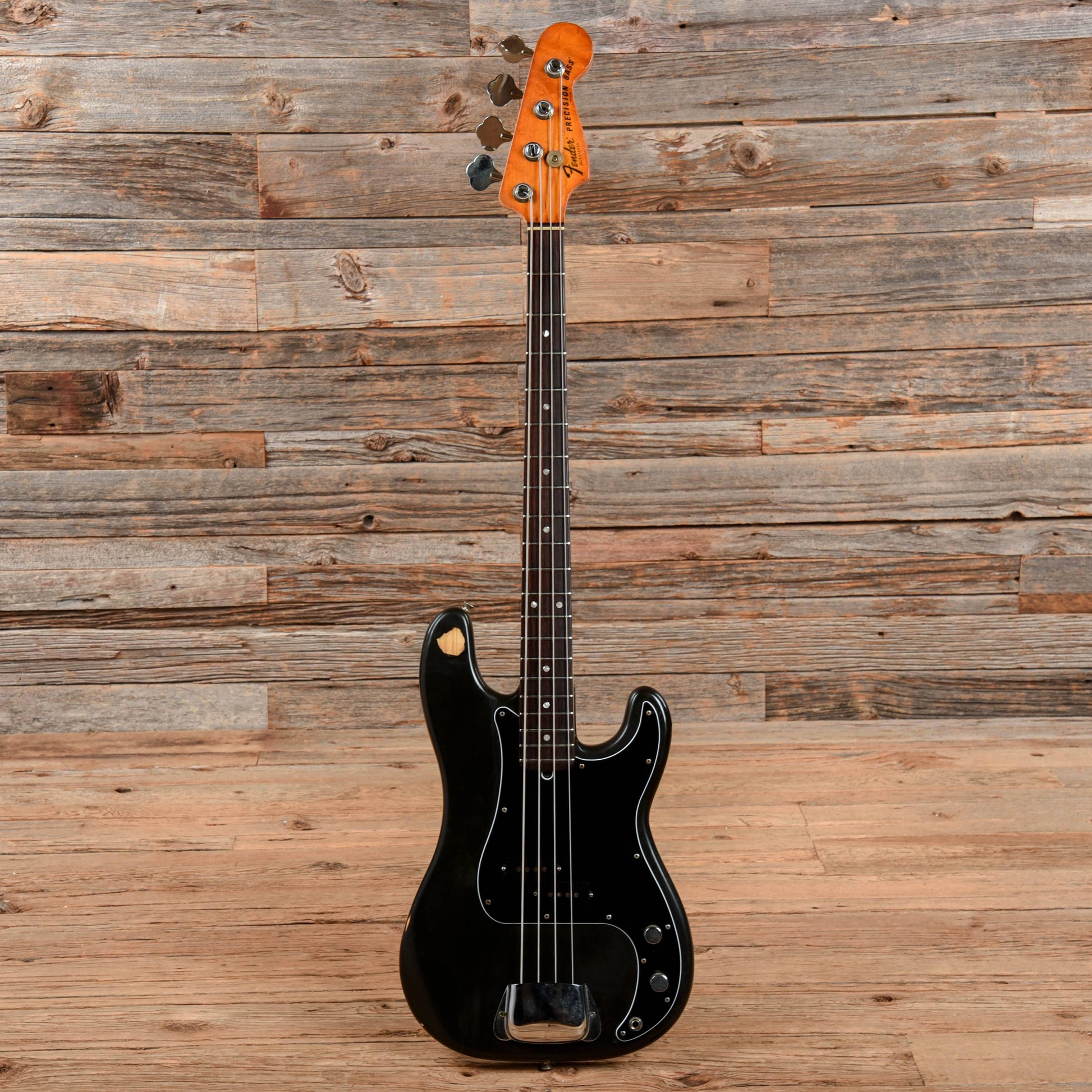 Fender Precision Bass Black 1979 Bass Guitars / 4-String