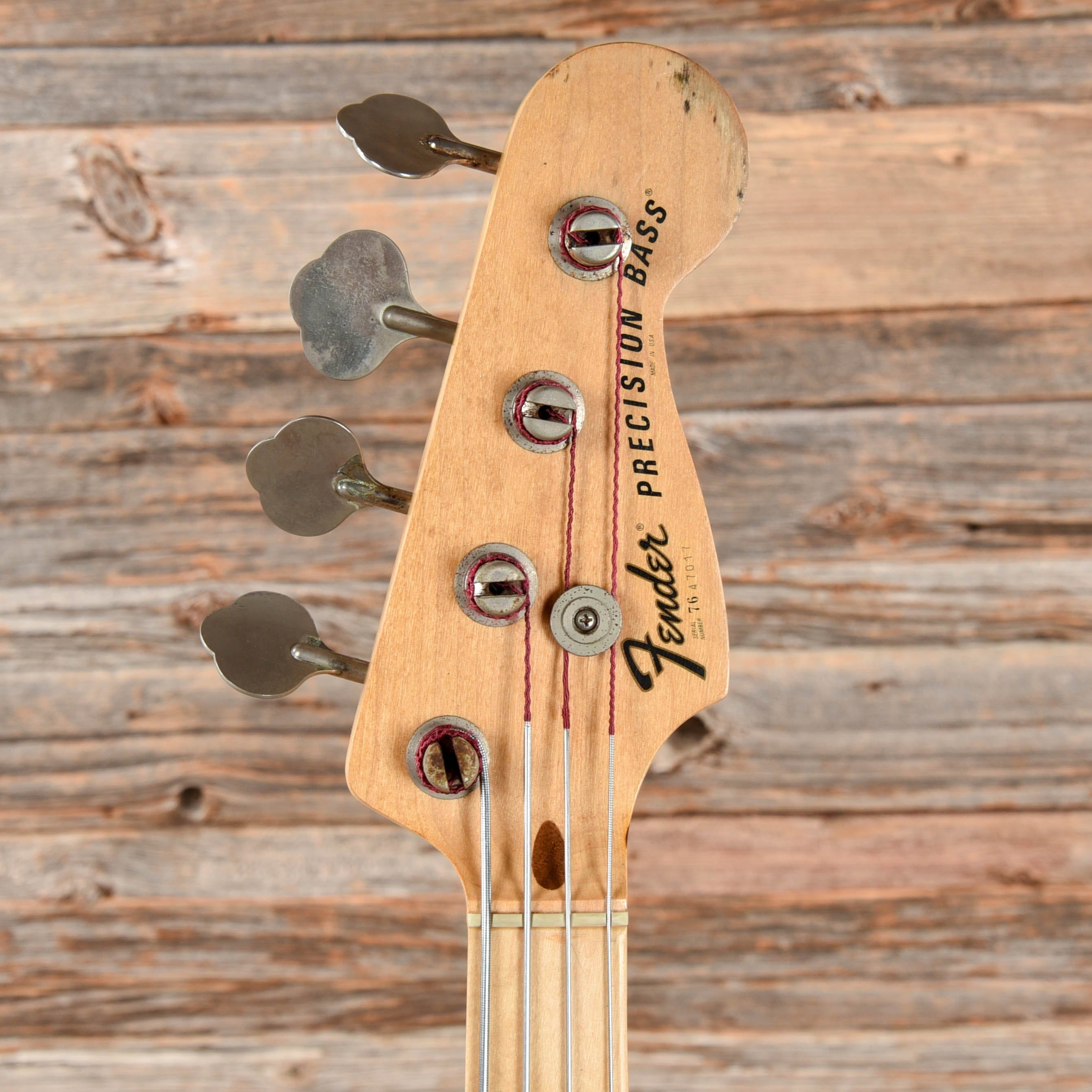 Fender Precision Bass Blonde 1976 – Chicago Music Exchange