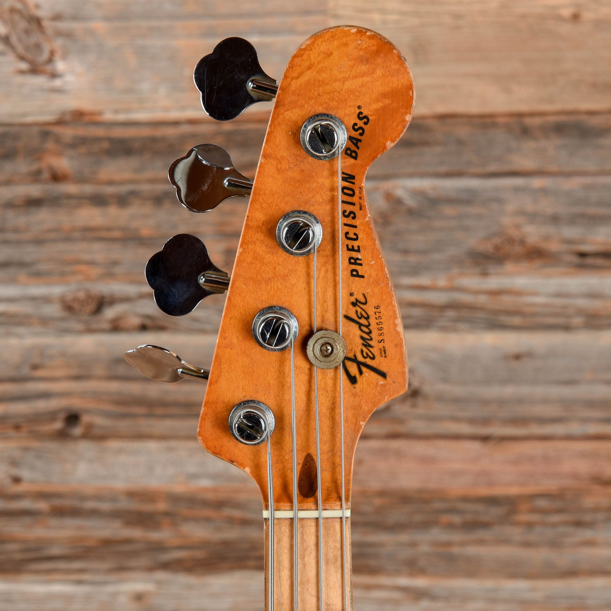 Fender Precision Bass Natural 1978 Bass Guitars / 4-String