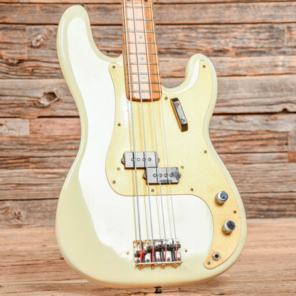 Fender Precision Bass Olympic White Refin 1958 Bass Guitars / 4-String