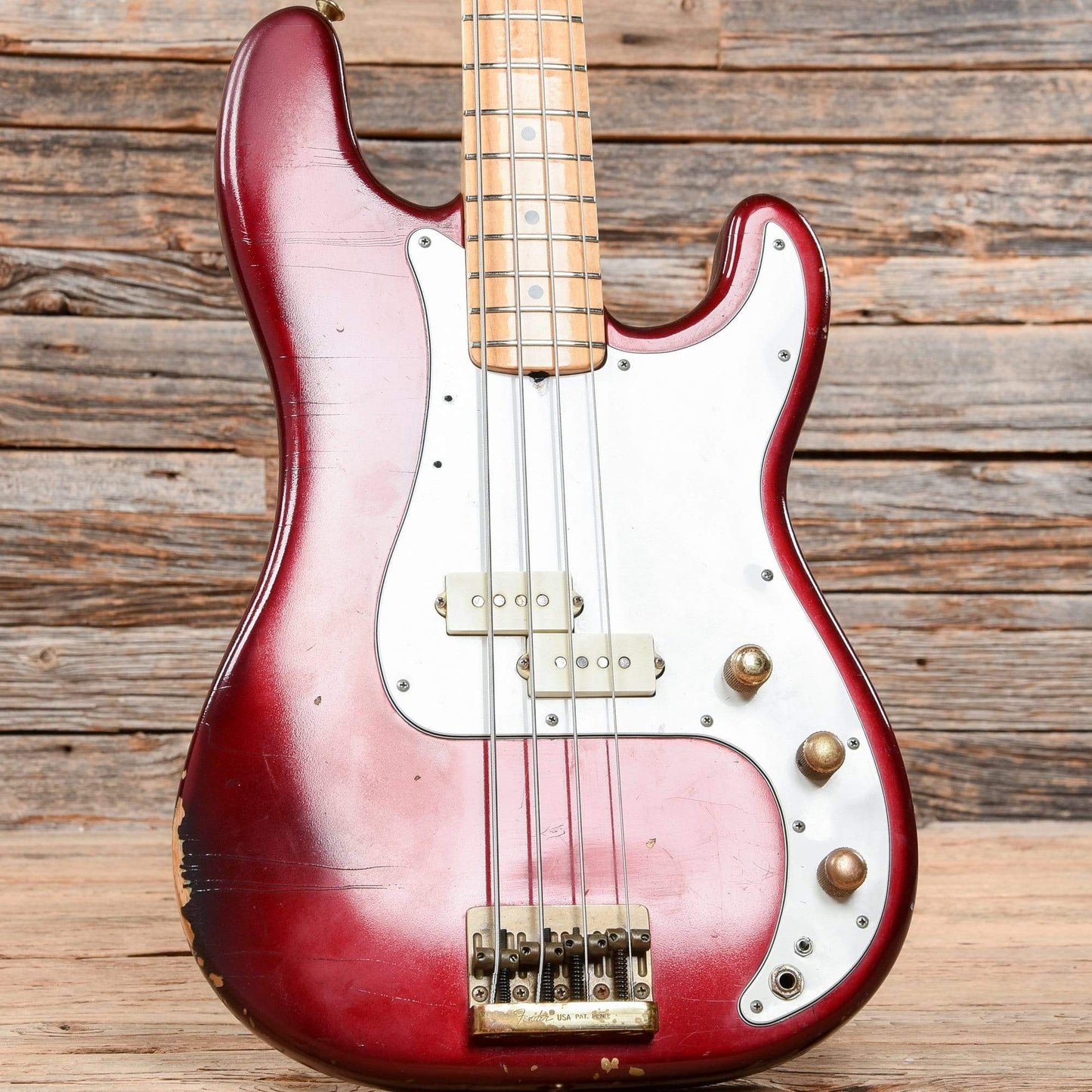 Fender Precision Bass Special Candy Apple Red 1981 Bass Guitars / 4-String