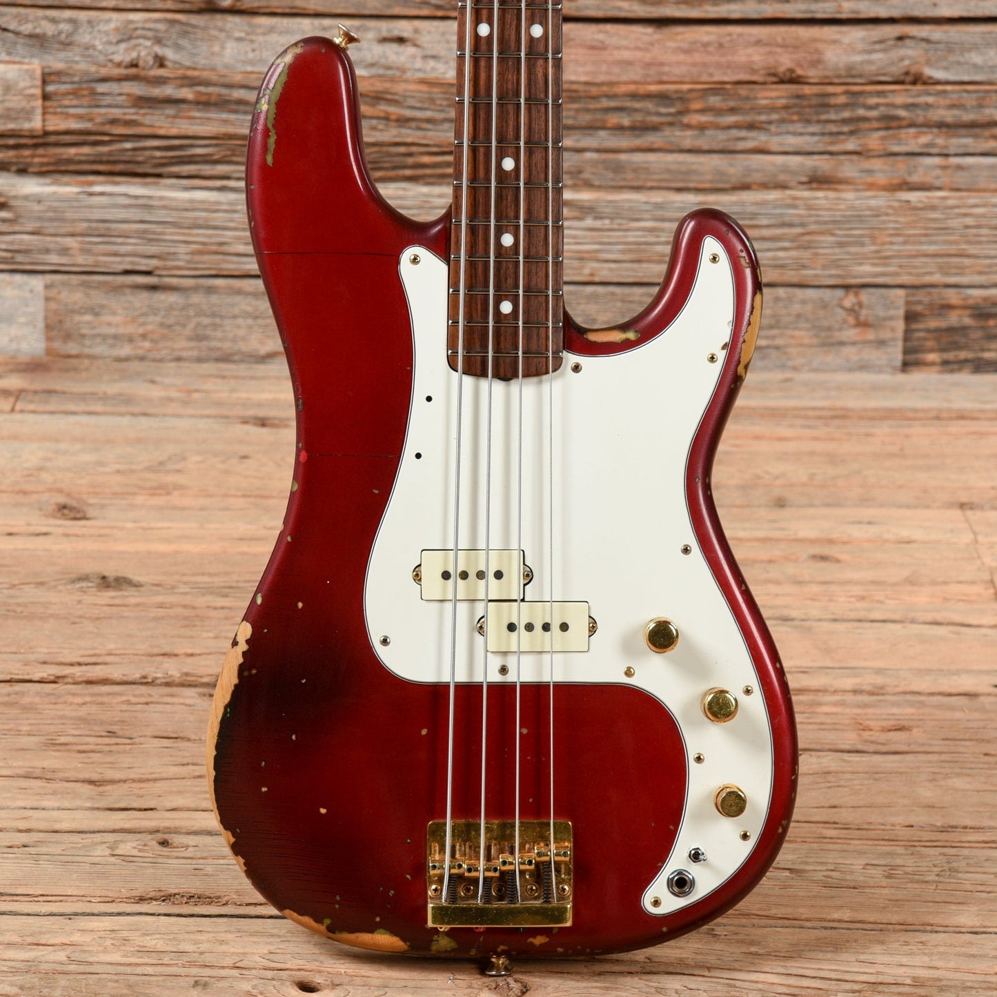 Fender Precision Bass Special Candy Apple Red 1988 Bass Guitars / 4-String