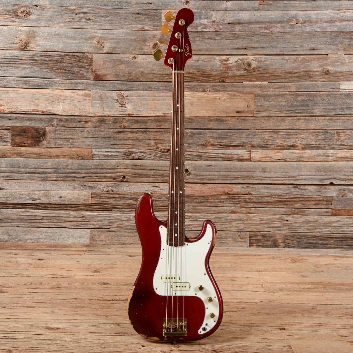 Fender Precision Bass Special Candy Apple Red 1988 Bass Guitars / 4-String