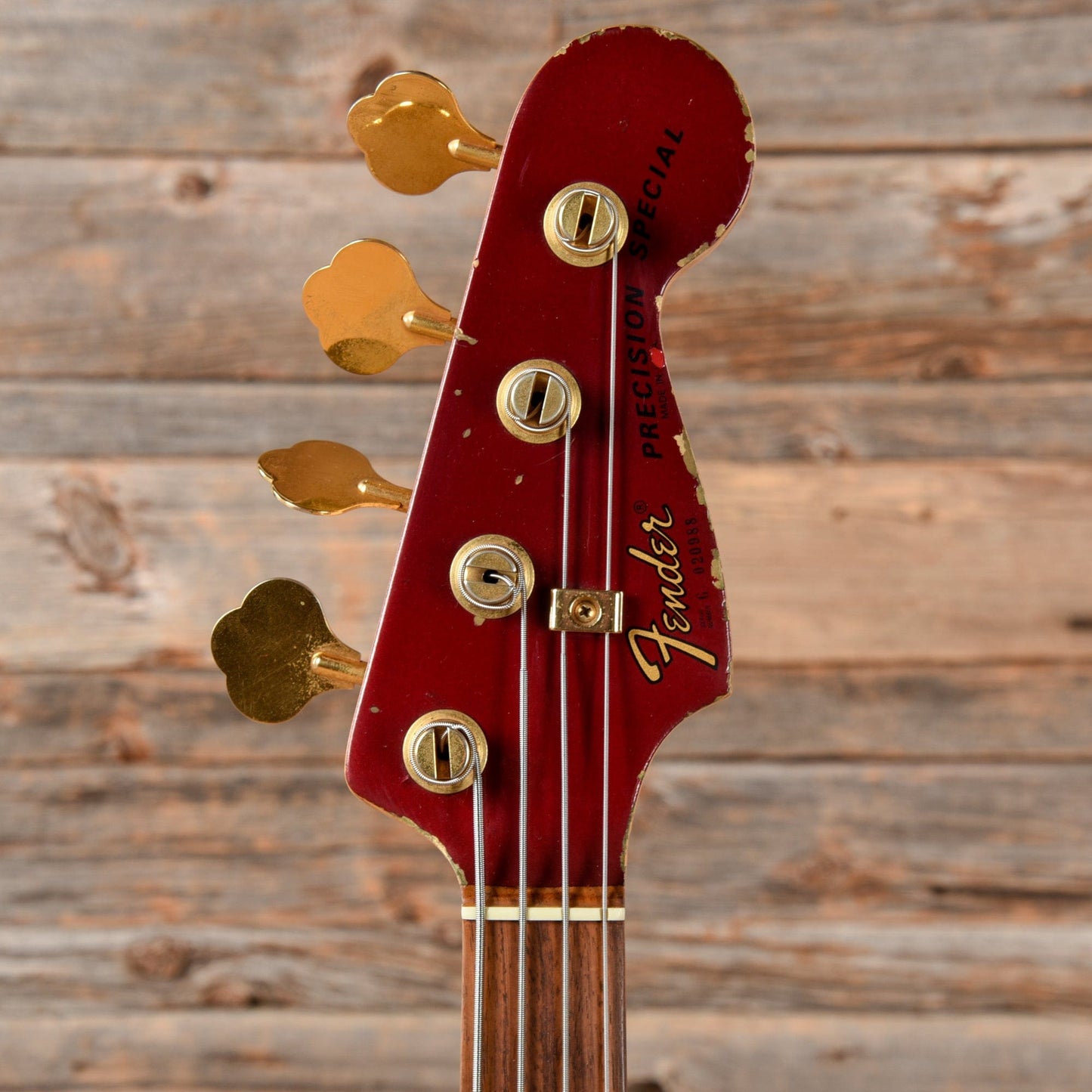 Fender Precision Bass Special Candy Apple Red 1988 Bass Guitars / 4-String