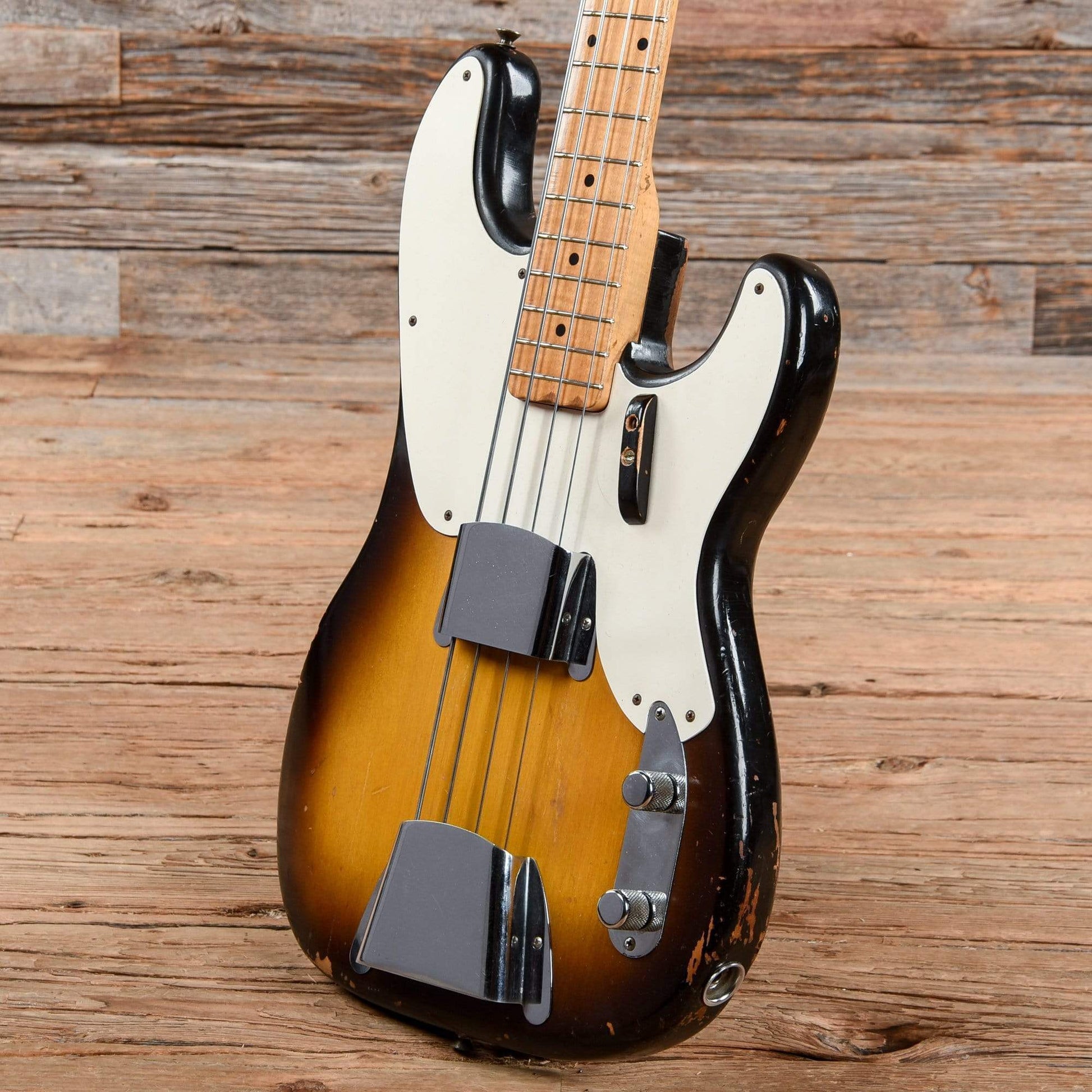 Fender Precision Bass Sunburst 1957 Bass Guitars / 4-String