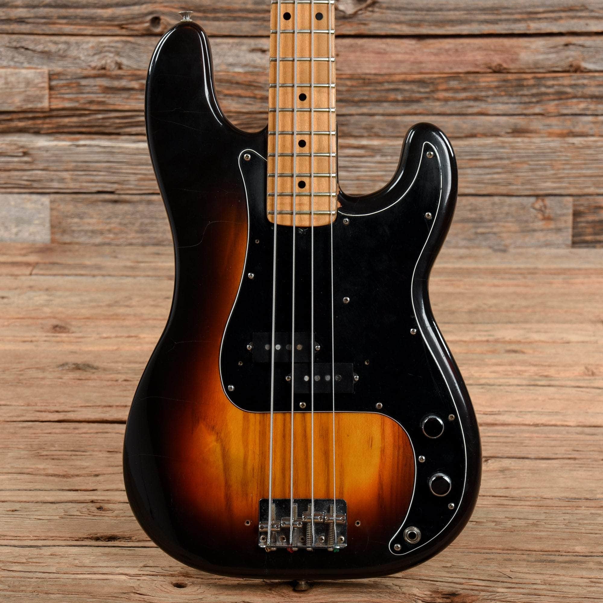 Fender Precision Bass Sunburst 1976 – Chicago Music Exchange