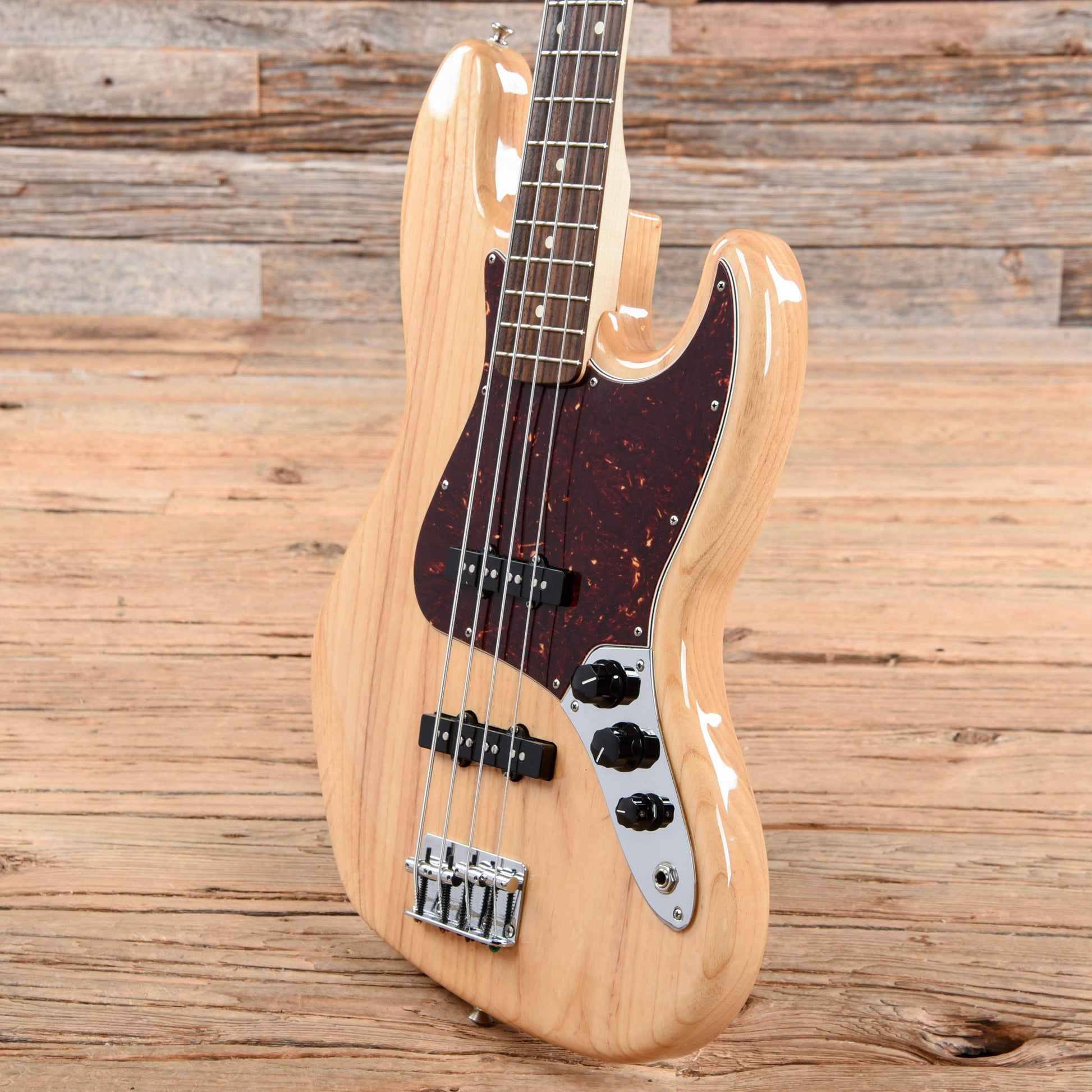 Fender Standard Jazz Bass Natural Ash 2015 Bass Guitars / 4-String