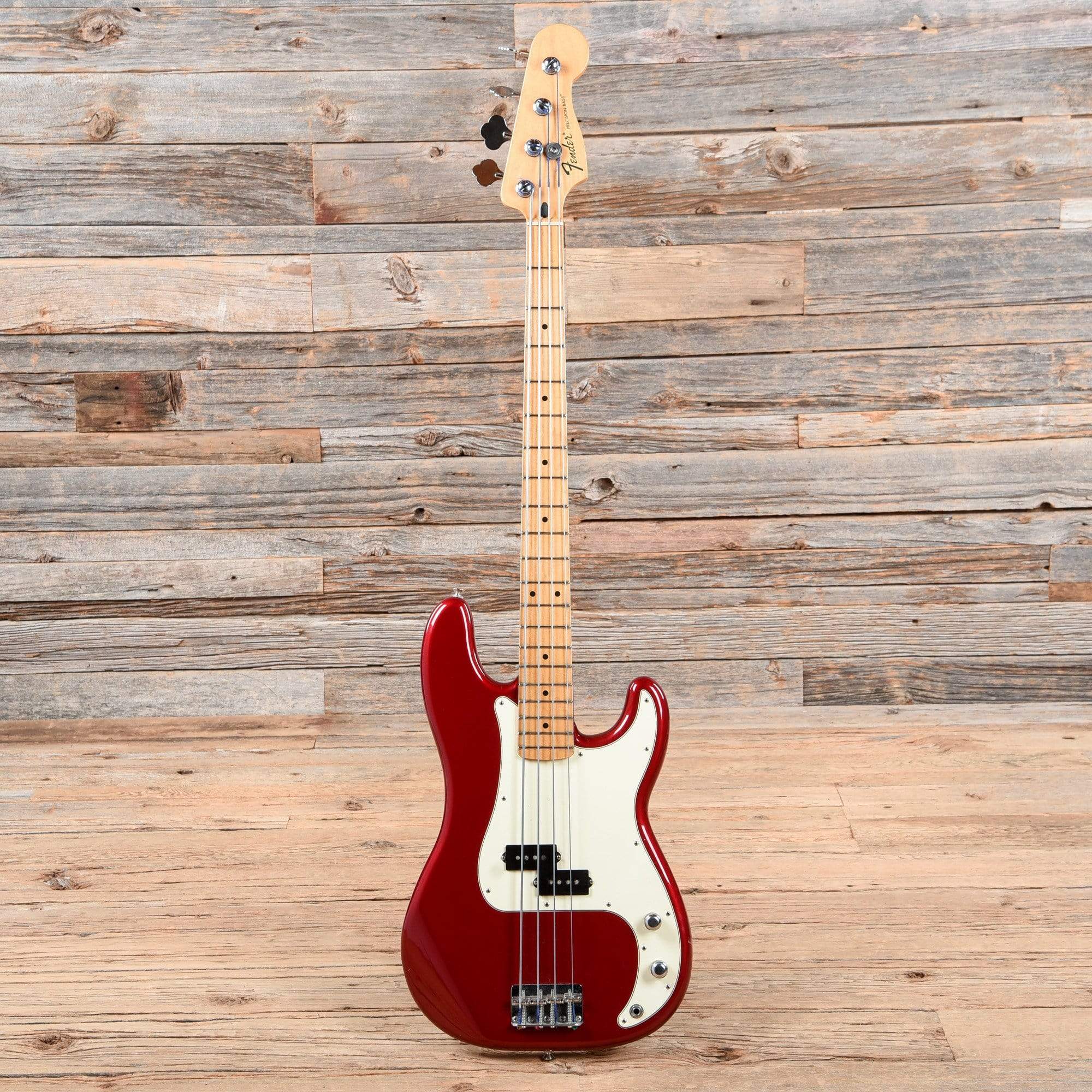 Fender Standard Precision Bass Candy Apple Red 2010 Chicago Music