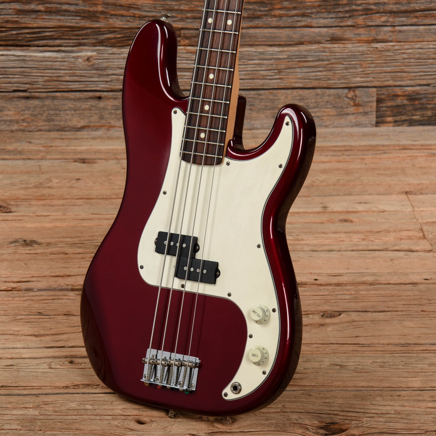 Fender Standard Precision Bass Midnight Wine 1998 Bass Guitars / 4-String