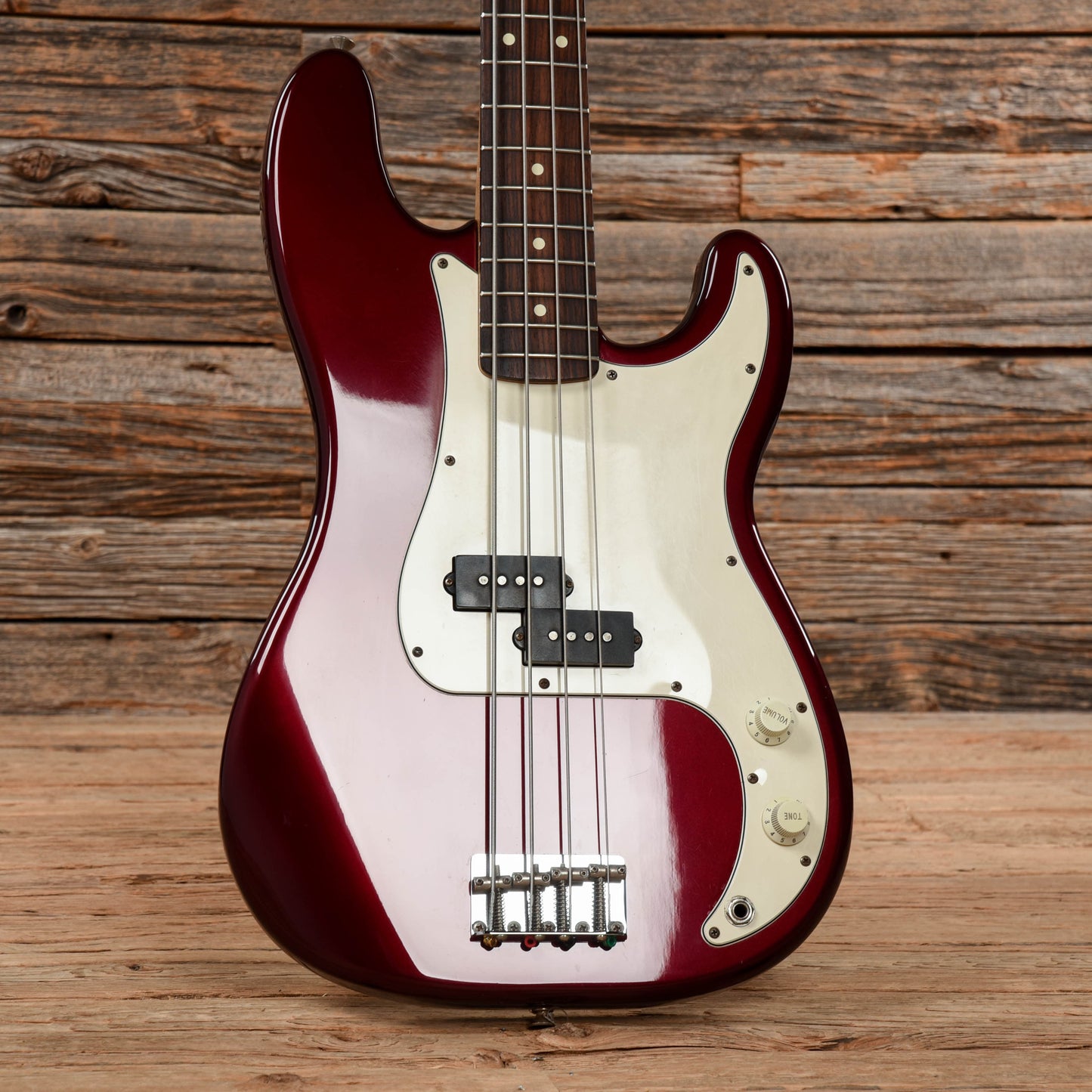 Fender Standard Precision Bass Midnight Wine 1998 Bass Guitars / 4-String