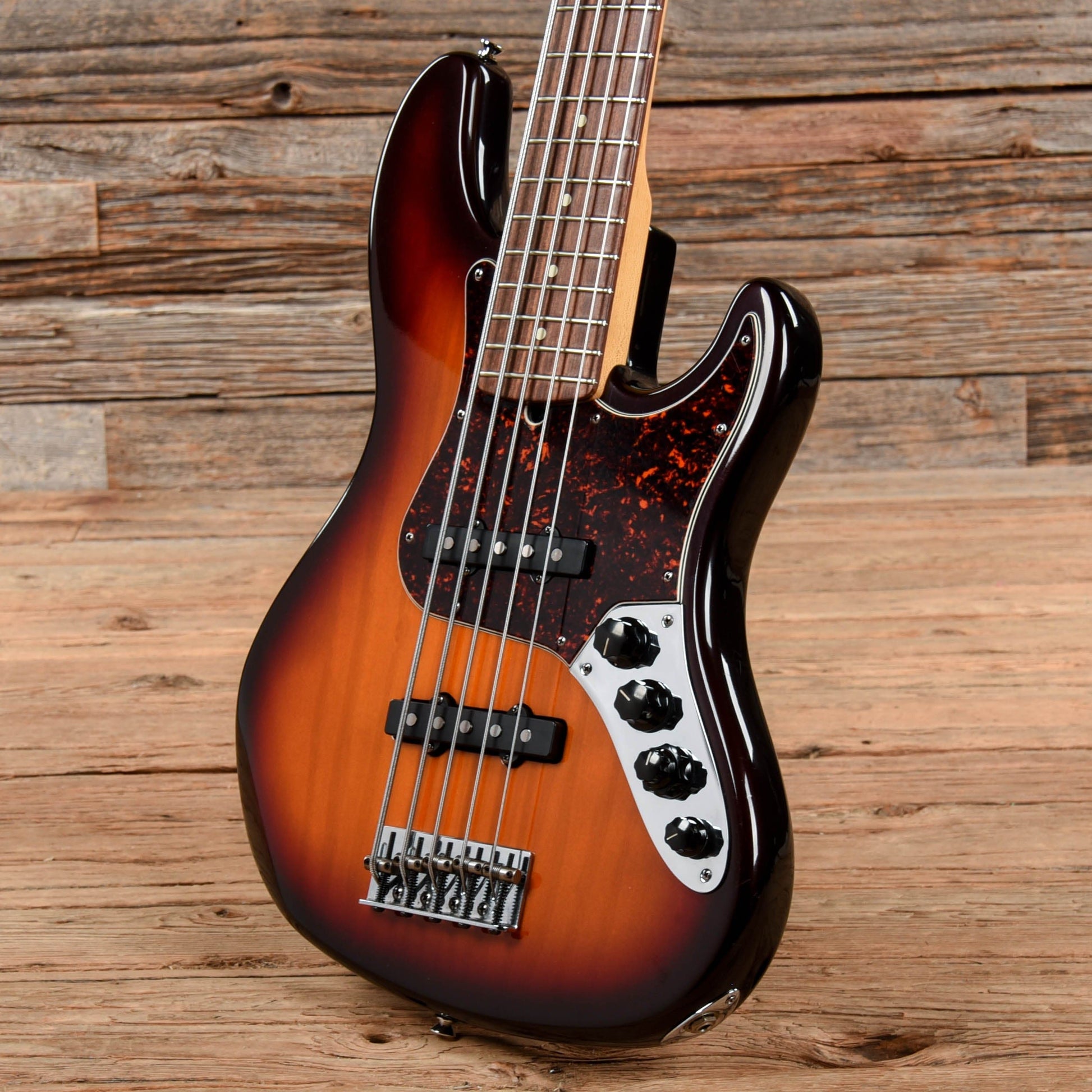 Fender American Deluxe Jazz Bass V Sunburst 1997 Bass Guitars / 5-String or More