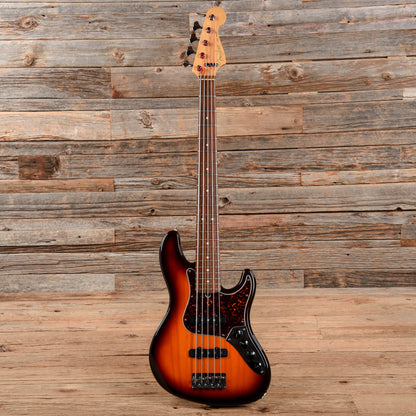 Fender American Deluxe Jazz Bass V Sunburst 1997 Bass Guitars / 5-String or More