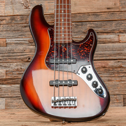 Fender American Deluxe Jazz Bass V Sunburst 1997 Bass Guitars / 5-String or More