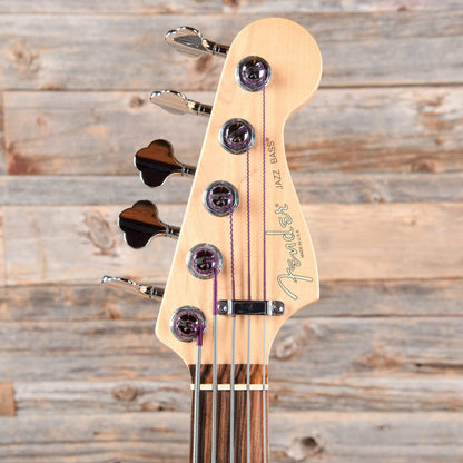 Fender American Standard Jazz Bass V Midnight Purple 1998 Bass Guitars / 5-String or More