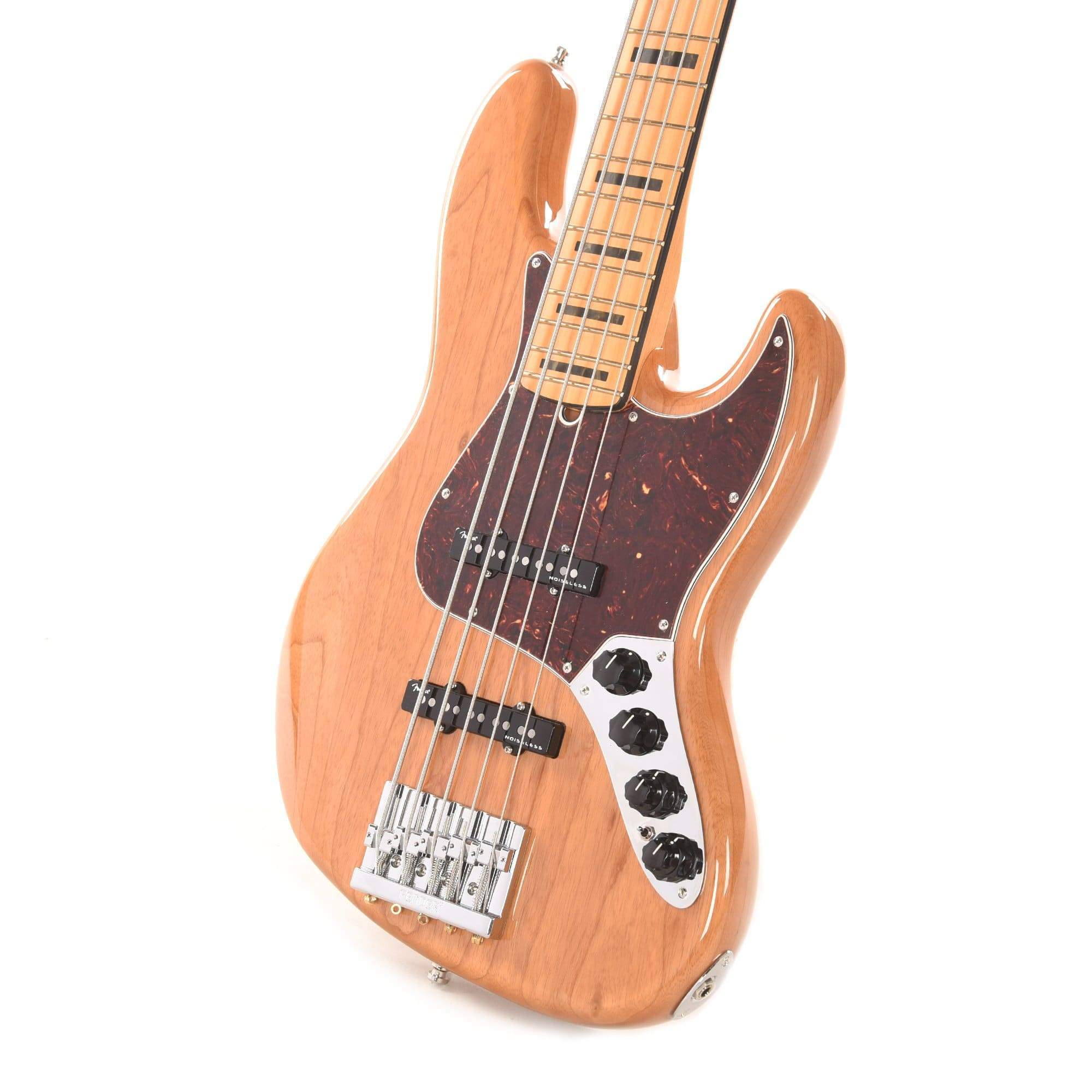 Fender American Ultra Jazz Bass V Aged Natural Bass Guitars / 5-String or More