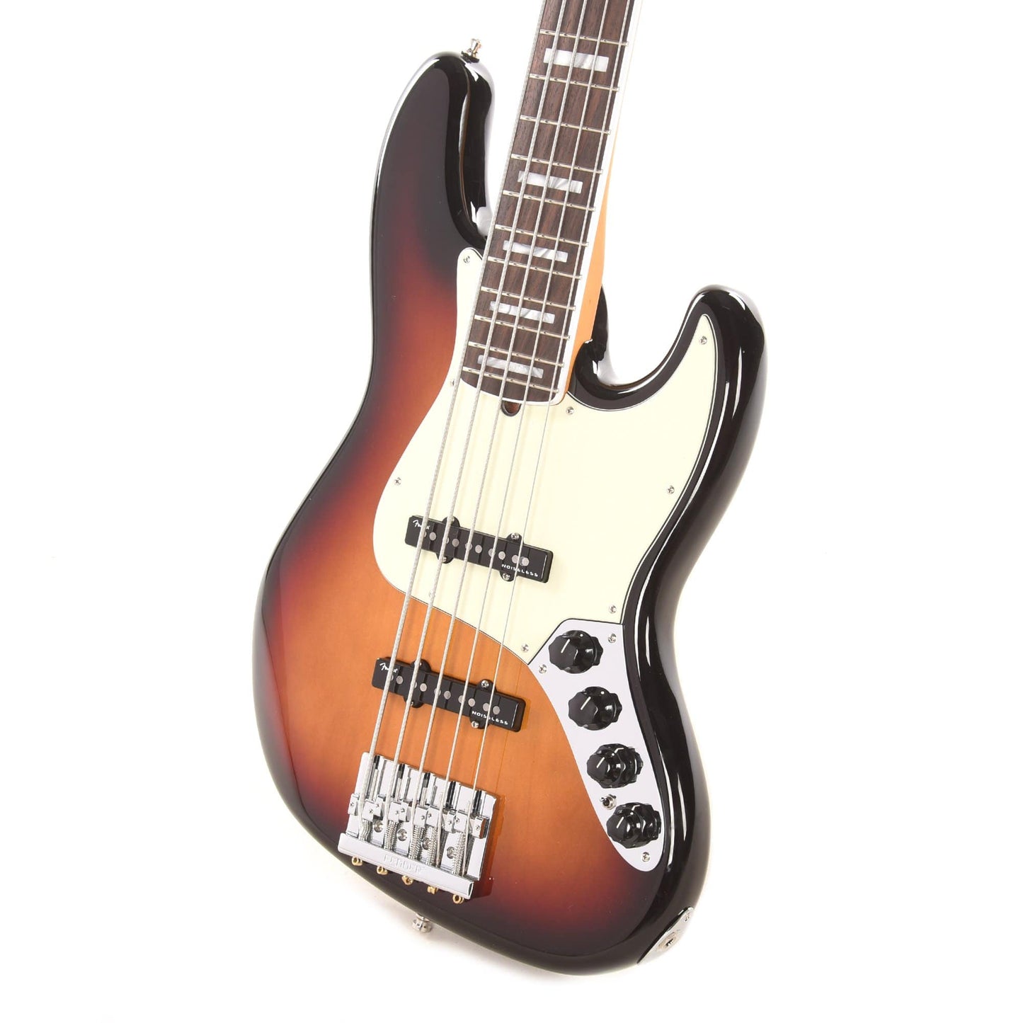 Fender American Ultra Jazz Bass V Ultraburst Bass Guitars / 5-String or More