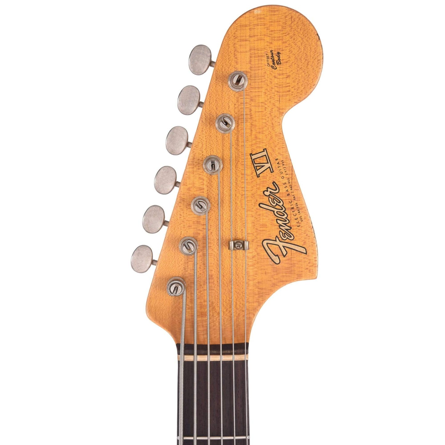 Fender Custom Shop 1962 Bass VI "CME Spec" Journeyman Relic Aged/Faded Walnut w/Lollars Bass Guitars / 5-String or More