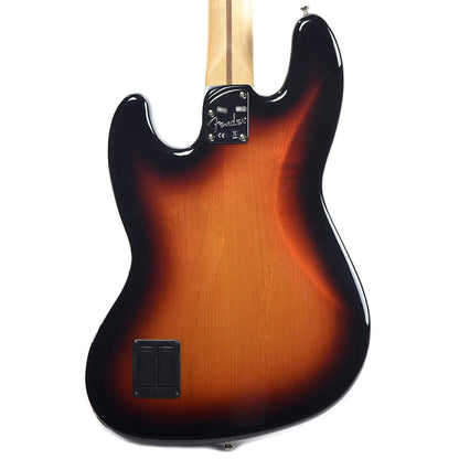 Fender Deluxe Active Jazz Bass MN 3-Tone Sunburst Bass Guitars / 5-String or More