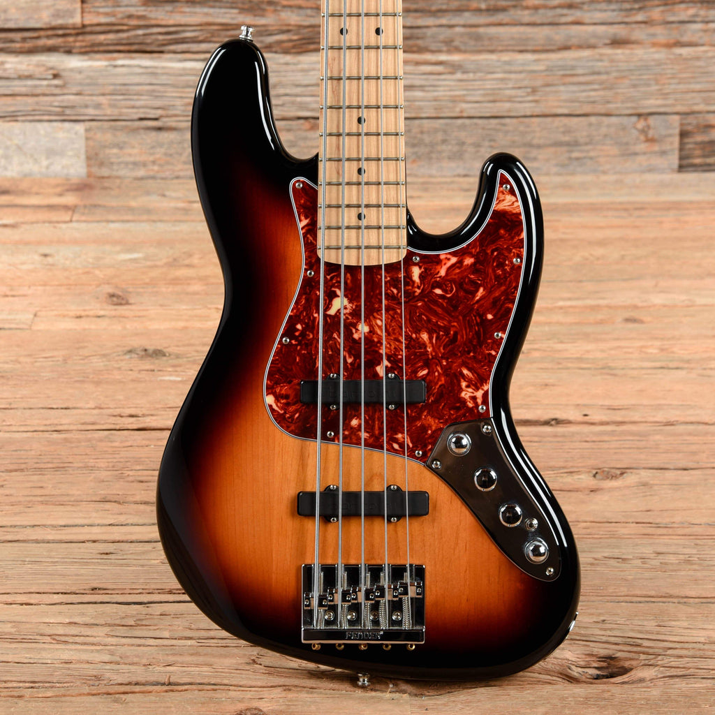 Fender Fender Deluxe Active Jazz Bass V Sunburst 2017 – Chicago