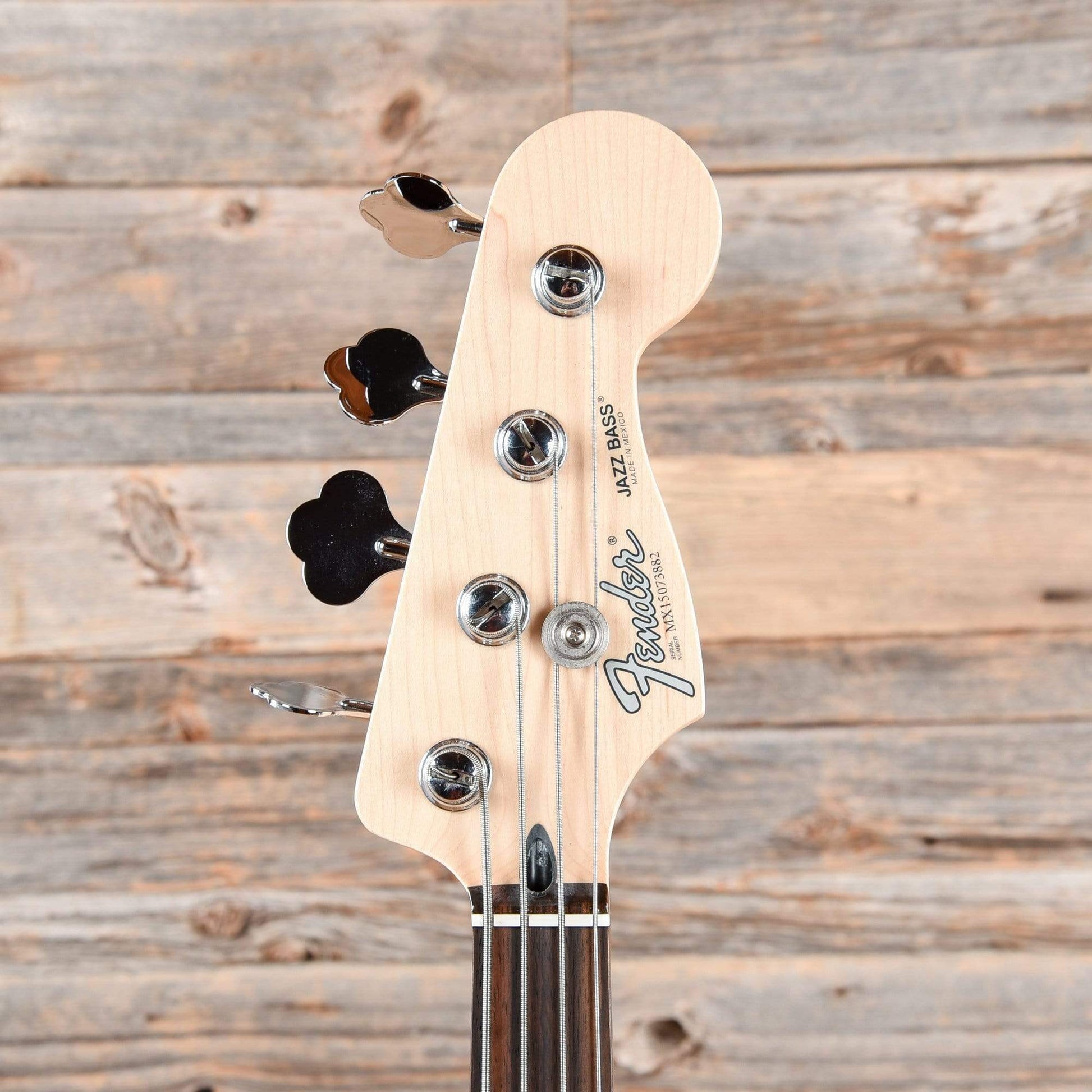 Fender FSR Deluxe Jazz Bass Natural 2015 Bass Guitars / 5-String or More