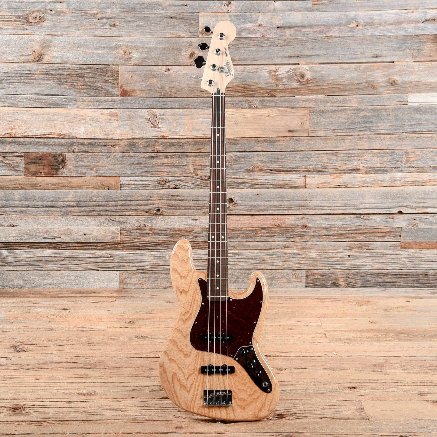 Fender FSR Deluxe Jazz Bass Natural 2015 Bass Guitars / 5-String or More