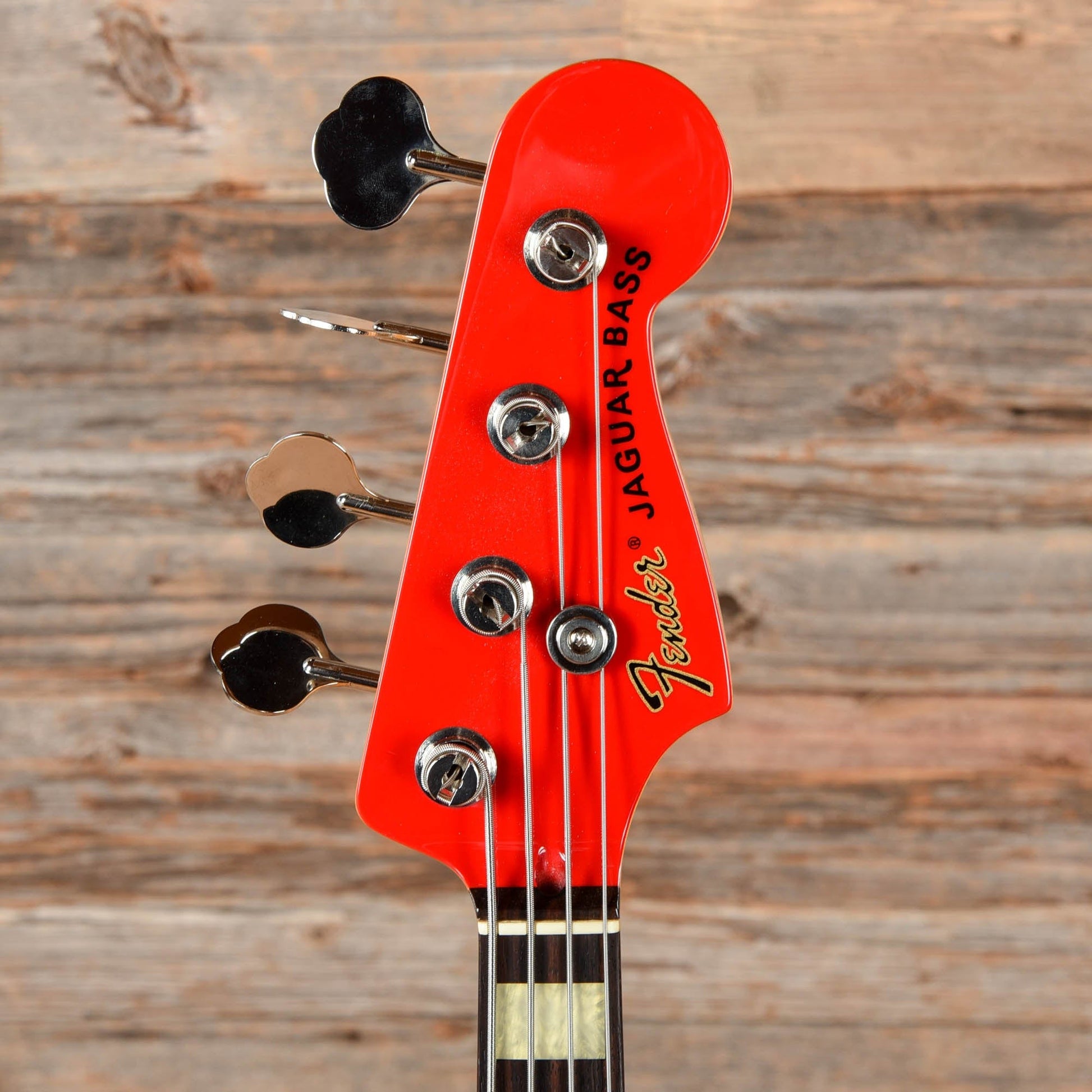 Fender Jaguar Bass Hot Rod Red 1995 Bass Guitars / 5-String or More