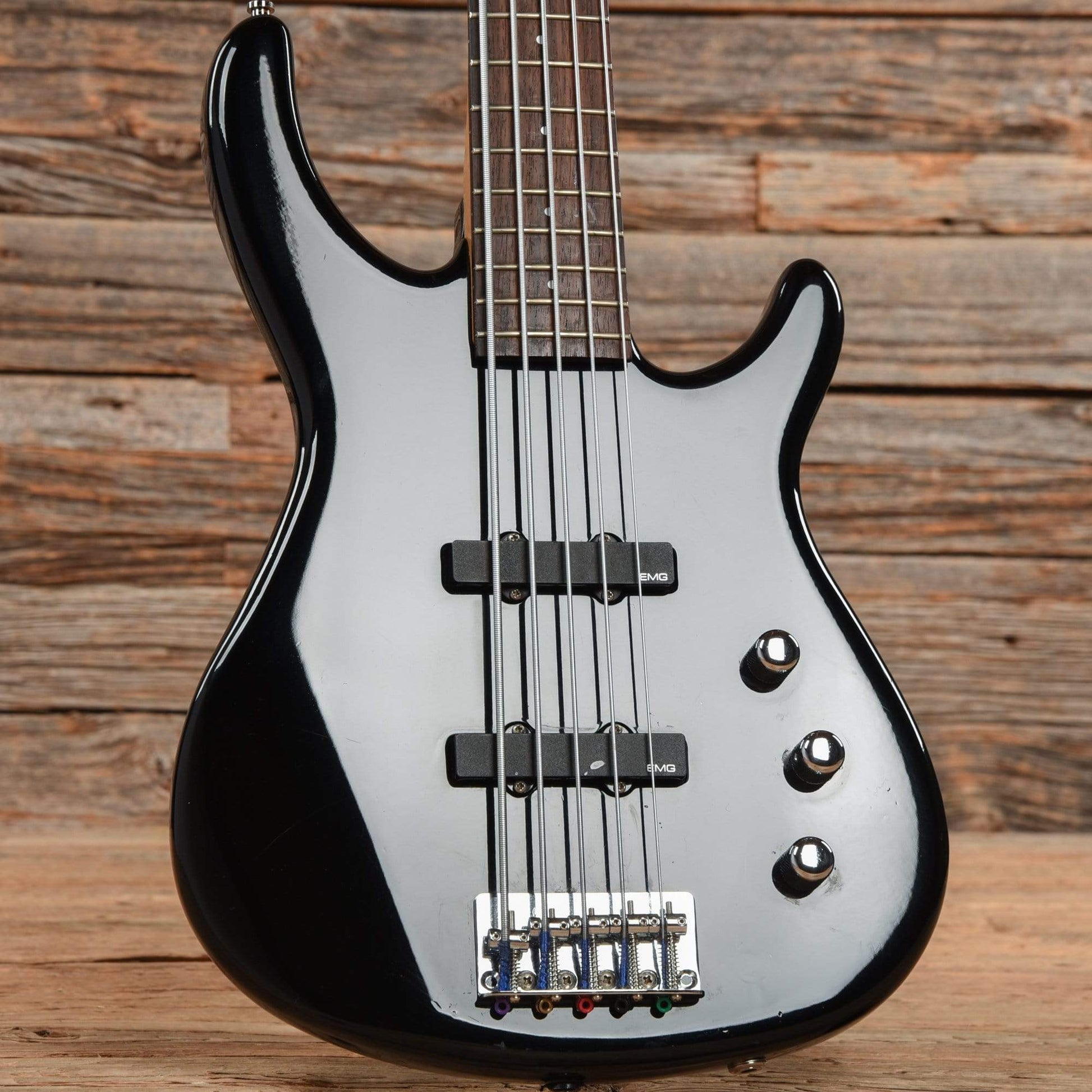 Fender MB-5 Black 1995 Bass Guitars / 5-String or More