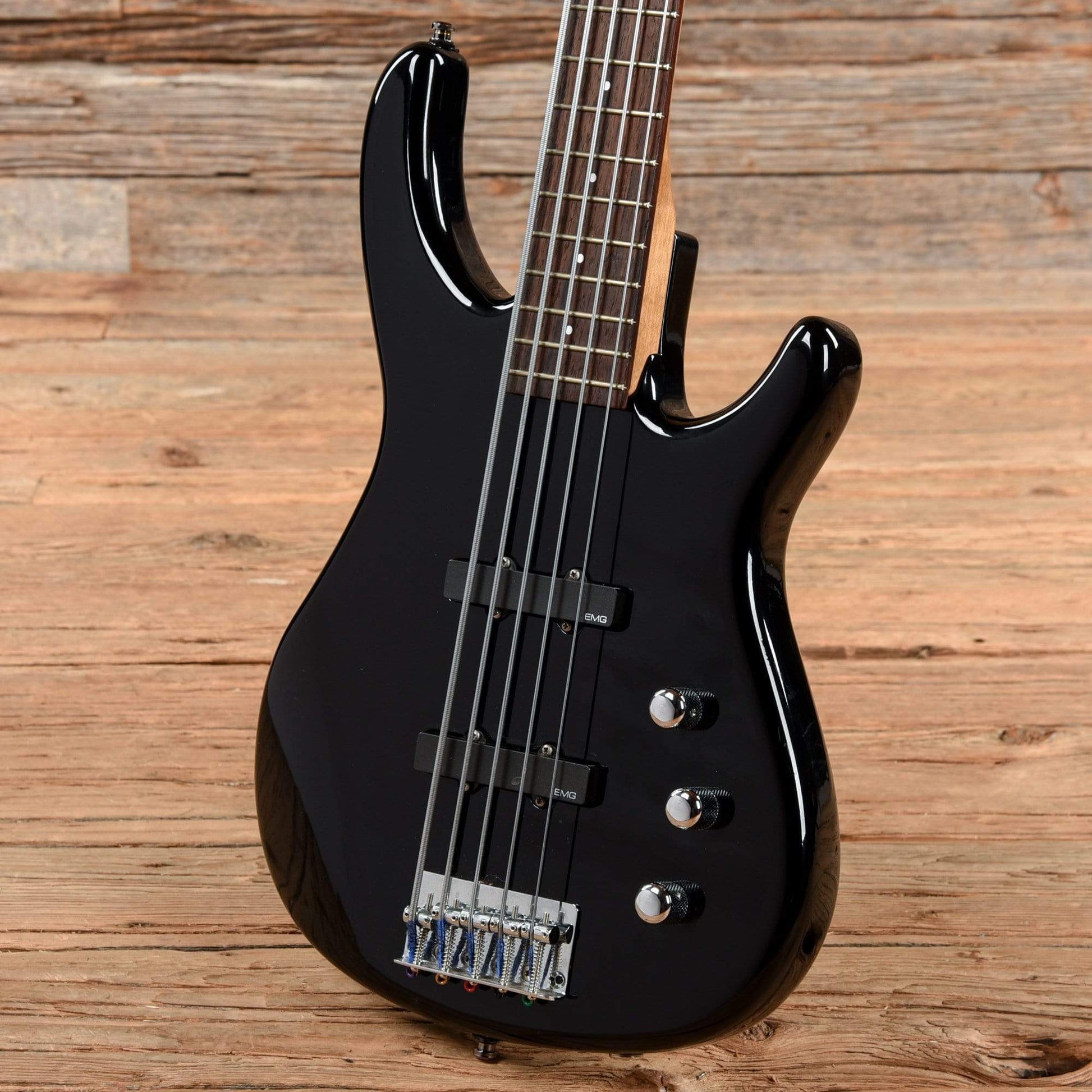 Fender MB-5 Black 1995 Bass Guitars / 5-String or More