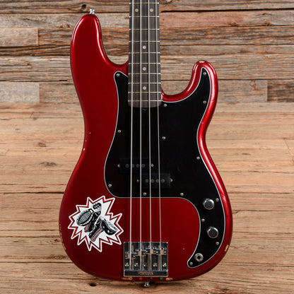 Fender Nate Mendel Artist Series Signature Precision Bass Candy Apple Red 2021 Bass Guitars / 5-String or More