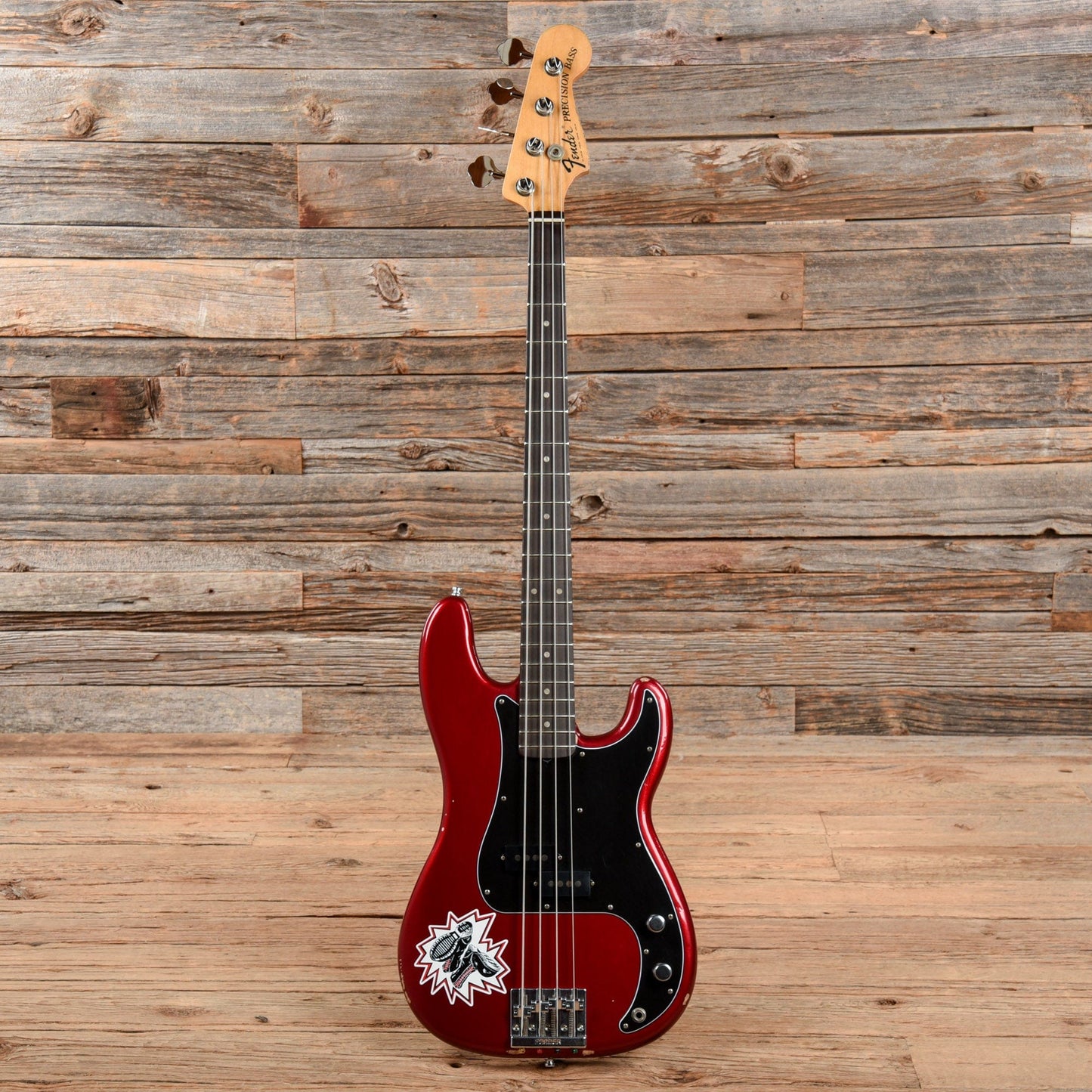 Fender Nate Mendel Artist Series Signature Precision Bass Candy Apple Red 2021 Bass Guitars / 5-String or More