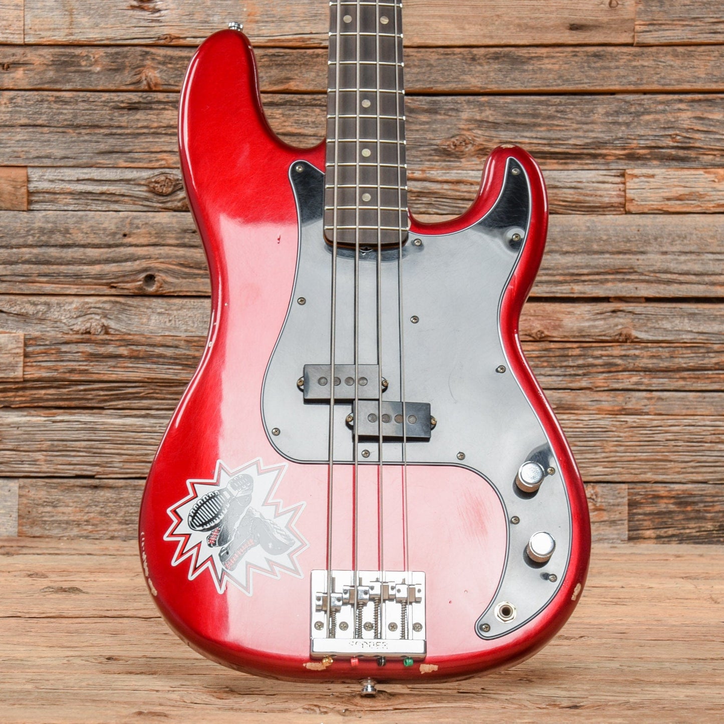 Fender Nate Mendel Artist Series Signature Precision Bass Candy Apple Red 2021 Bass Guitars / 5-String or More