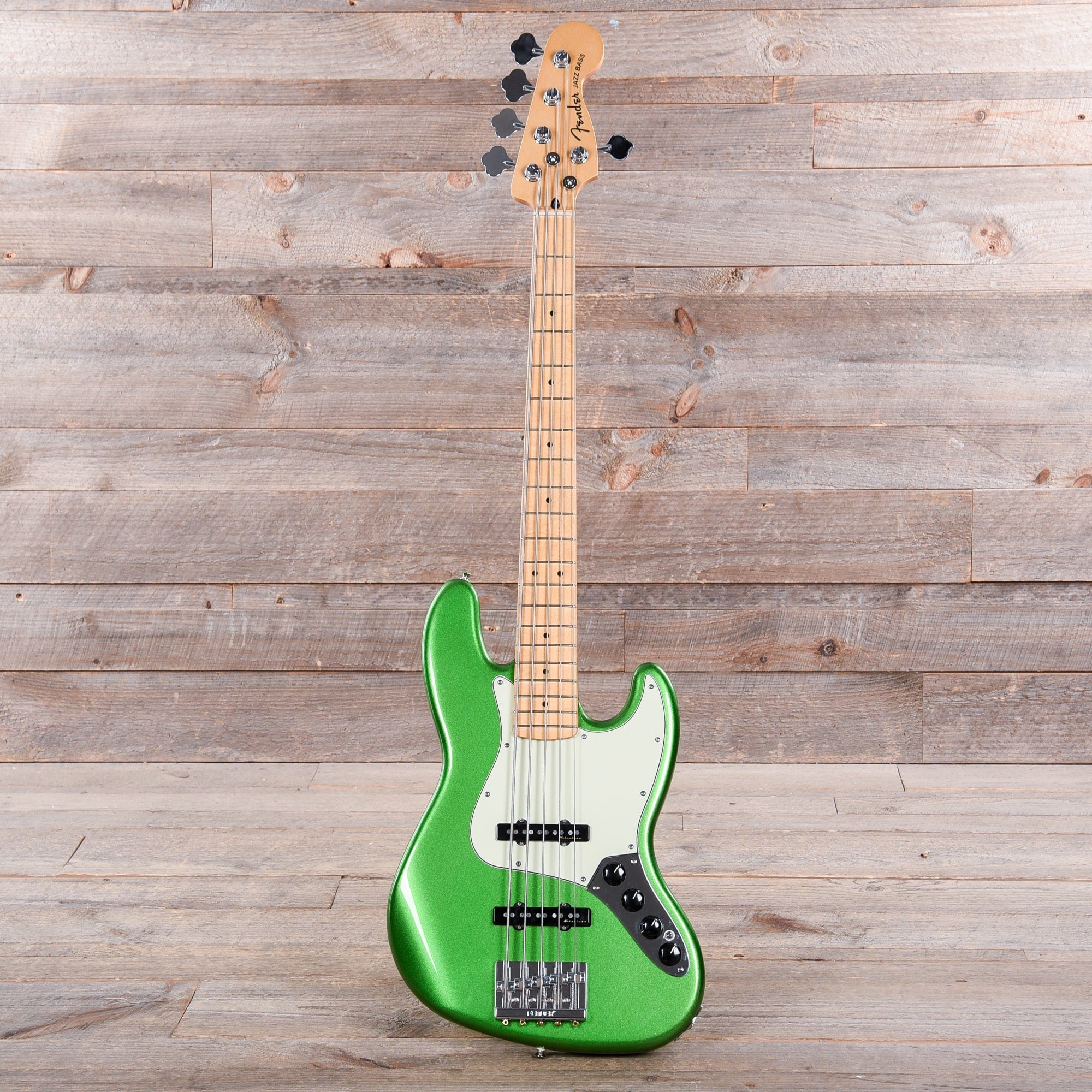 Fender Player Plus Active Jazz Bass V Cosmic Jade Bass Guitars / 5-String or More