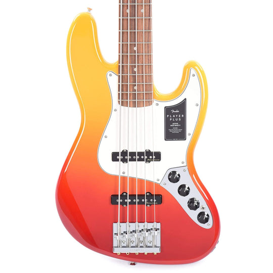 Fender Player Plus Active Jazz Bass V Tequila Sunrise Bass Guitars / 5-String or More