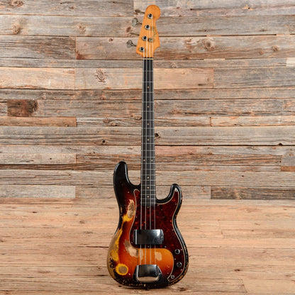 Fender Precision Bass Sunburst 1962 Bass Guitars / 5-String or More