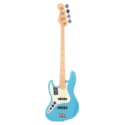 Fender American Professional II Jazz Bass Miami Blue LEFTY Bass Guitars / Left-Handed