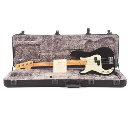 Fender American Professional II Precision Bass Black LEFTY Bass Guitars / Left-Handed