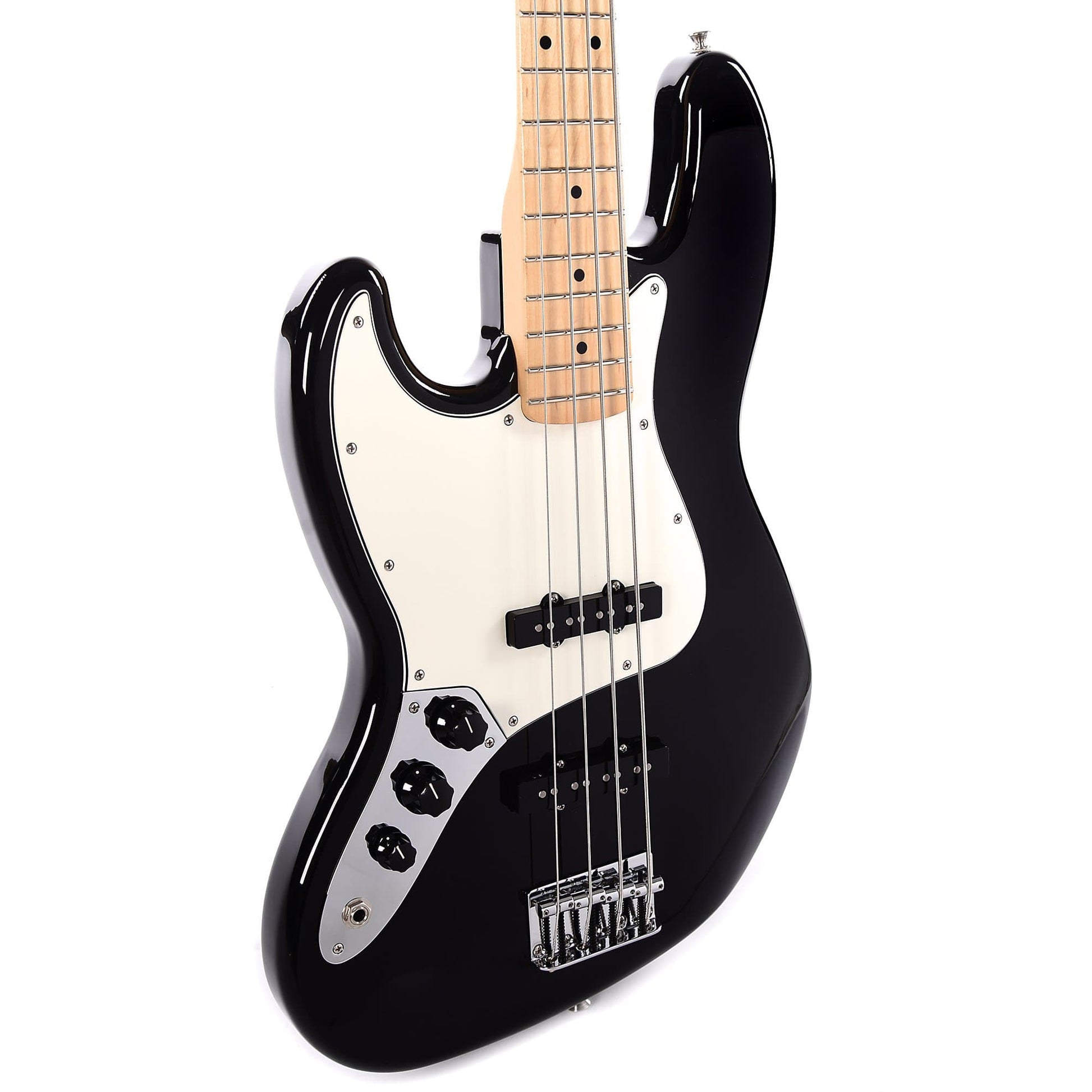 Fender Player Jazz Bass LEFTY Black Bass Guitars / Left-Handed