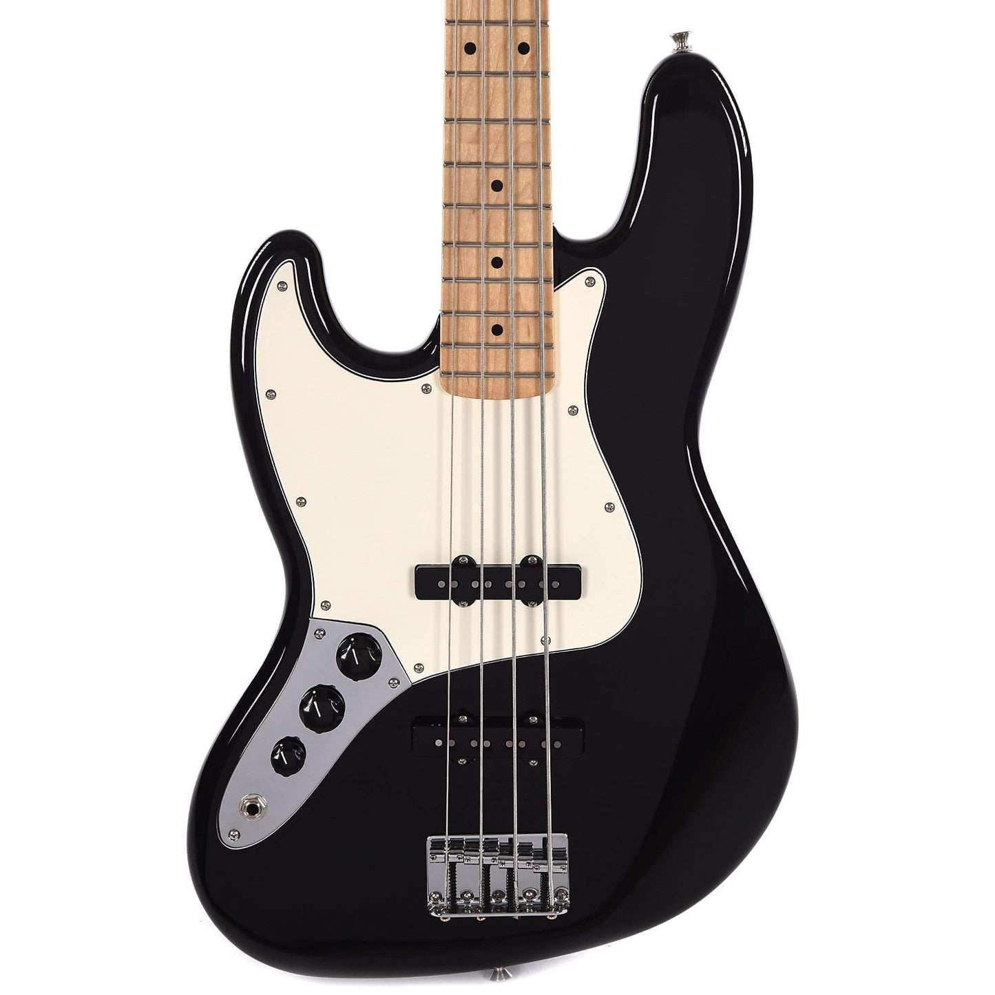 Fender Player Jazz Bass LEFTY Black Bass Guitars / Left-Handed