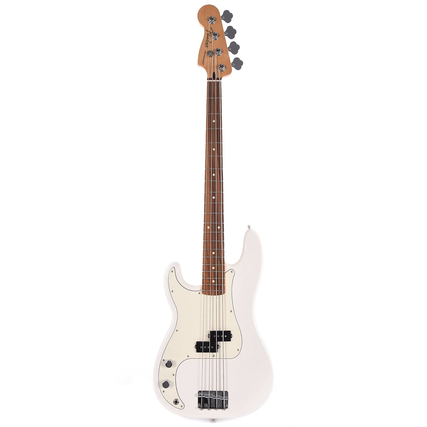 Fender Player Precision Bass LEFTY Polar White Bass Guitars / Left-Handed