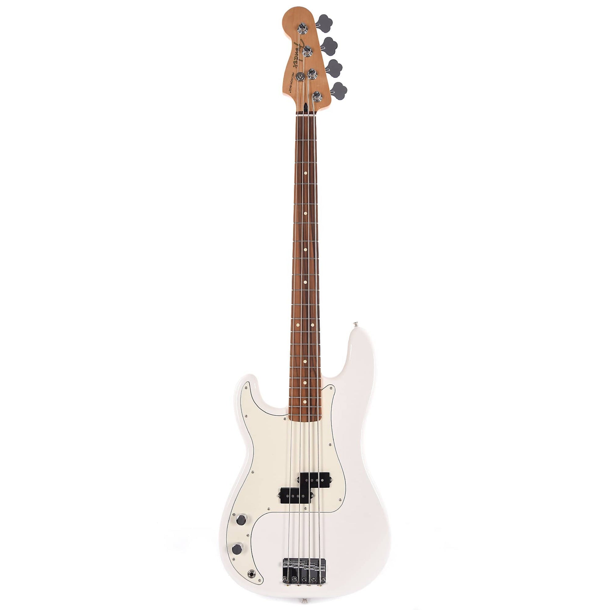 Fender Player Precision Bass LEFTY Polar White Bass Guitars / Left-Handed