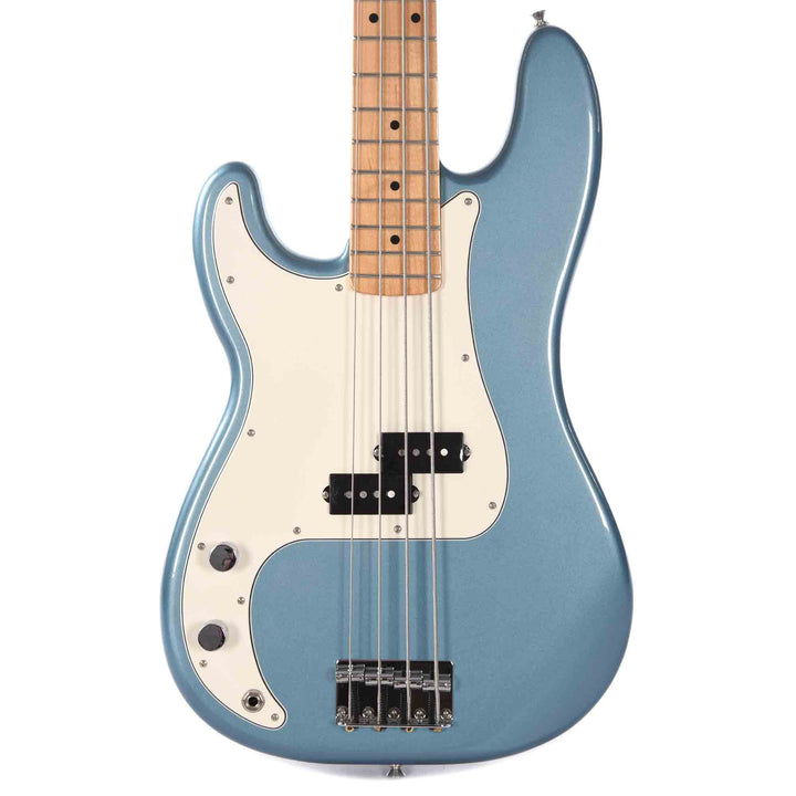 Fender Player Precision Bass LEFTY Tidepool – Chicago Music Exchange