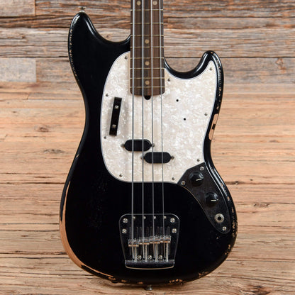 Fender Artist JMJ Road Worn Mustang Bass Black 2020 Bass Guitars / Short Scale