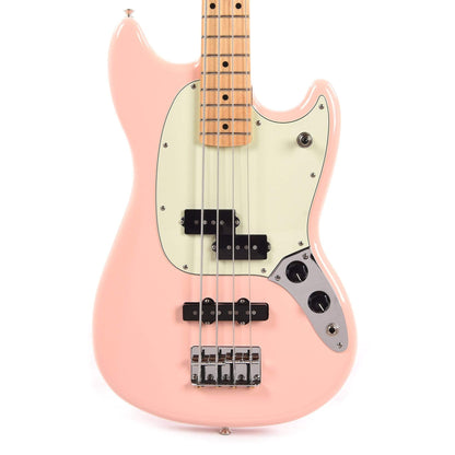 Fender Player Mustang Bass PJ Shell Pink w/Mint Pickguard Bass Guitars / Short Scale