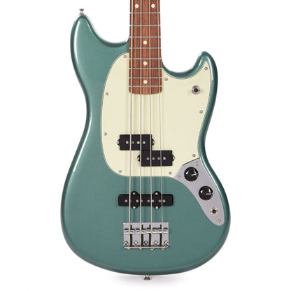 Fender Player Mustang Bass PJ Sherwood Green w/3-Ply Mint Pickguard Bass Guitars / Short Scale