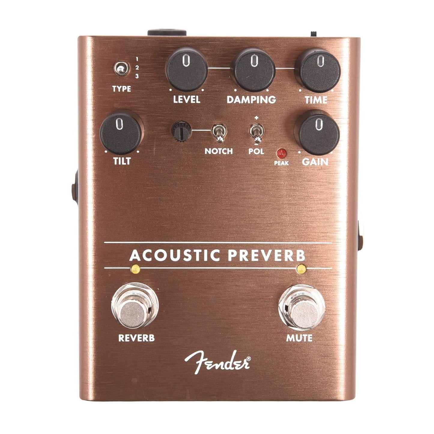 Fender Acoustic Preamp/Reverb Pedal Effects and Pedals / Reverb