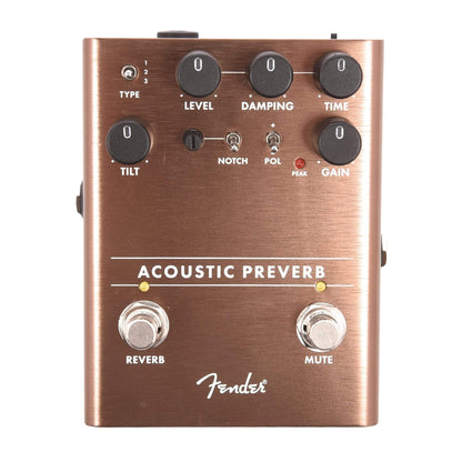 Fender Acoustic Preamp/Reverb Pedal Effects and Pedals / Reverb