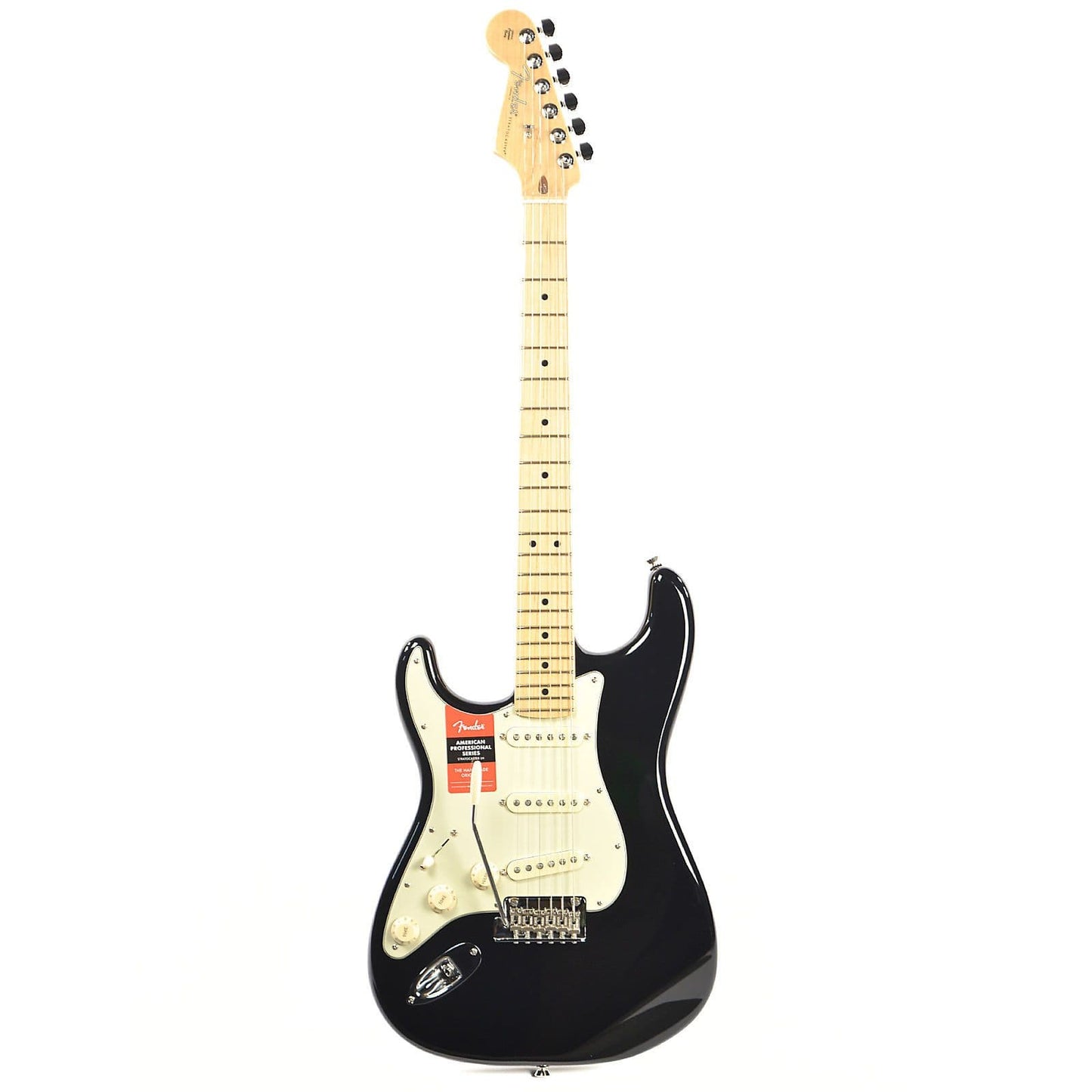 Fender American Pro Stratocaster Lefty MN Black Electric Guitars / Left-Handed