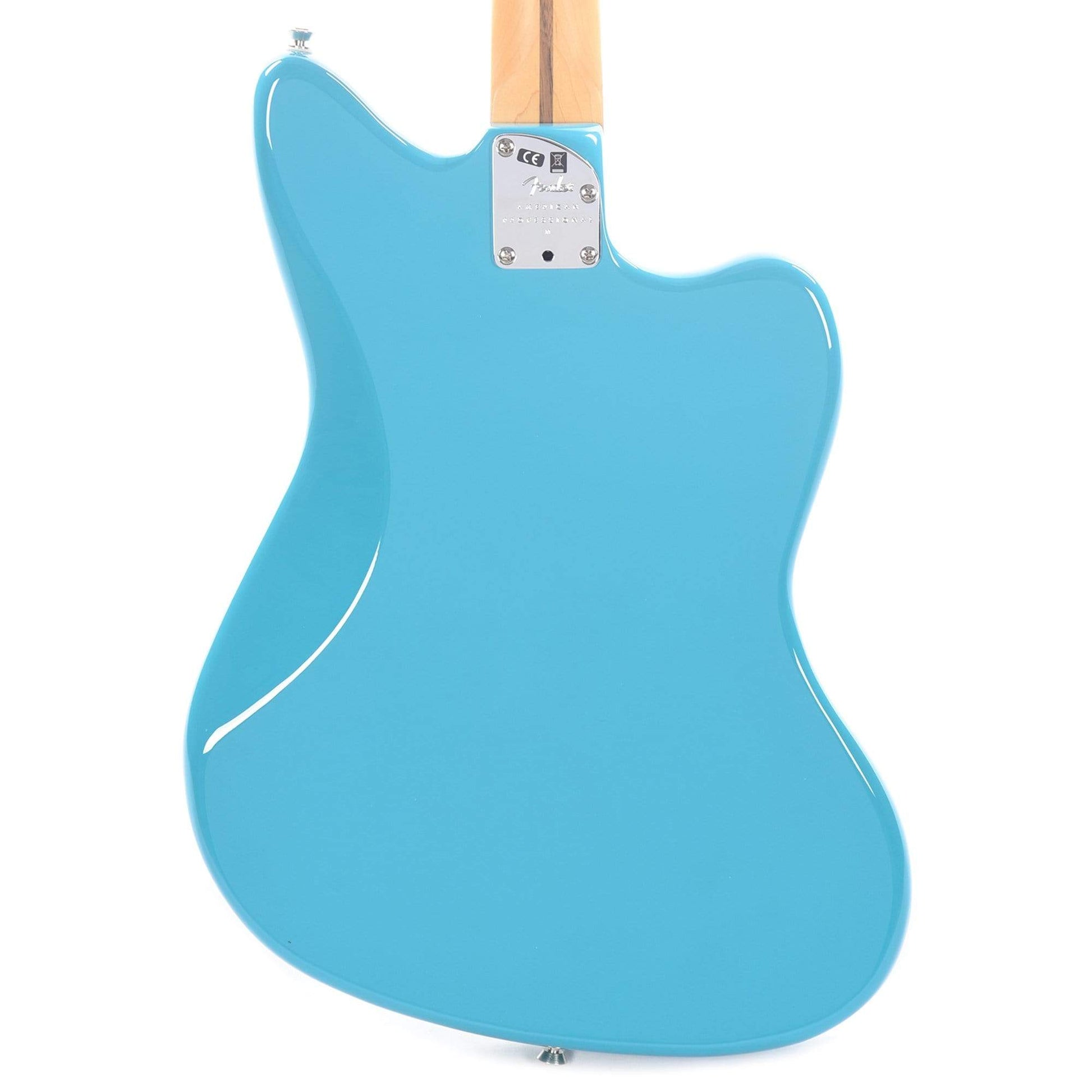 Fender American Professional II Jazzmaster Miami Blue LEFTY Electric Guitars / Left-Handed