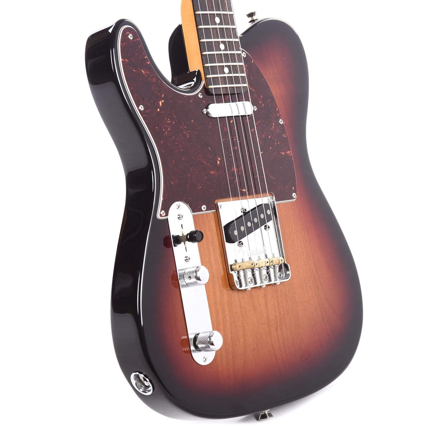 Fender American Professional II Telecaster 3-Tone Sunburst LEFTY Electric Guitars / Left-Handed