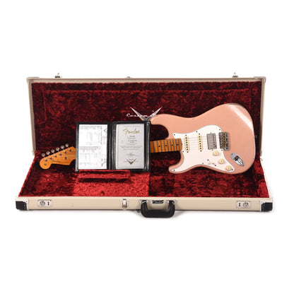 Fender Custom Shop 1957 Stratocaster HSS "Chicago Special" LEFTY Relic Aged Shell Pink w/Lollar Imperial Electric Guitars / Left-Handed